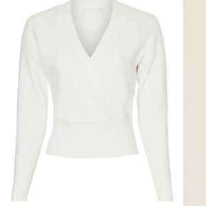 Modern Citizen Marlowe Sweater in White Size S